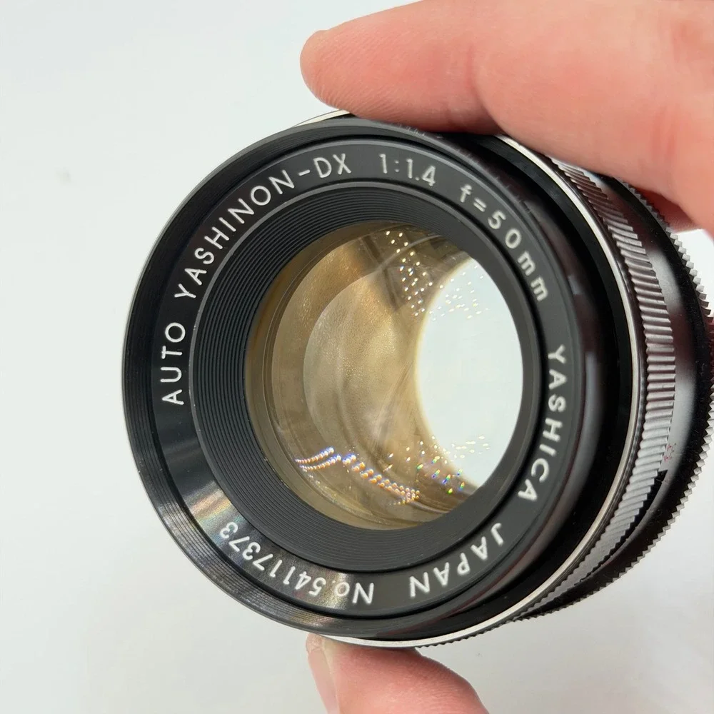 Yashica Auto Yashinon-DX 50mm f1.4 M42 Screw Mount Vintage Prime Lens Japan